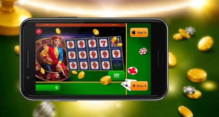 JLLODI mobile casino app interface